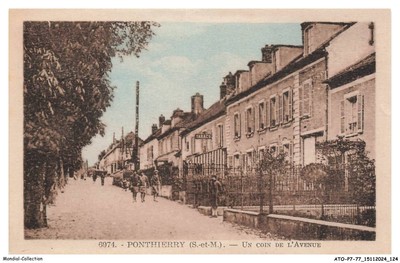 ATOP7-0532-77 - Ponthierry - Ein Ecke Der L'Avenue