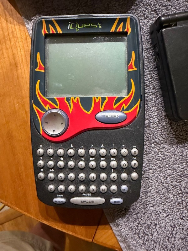 Non functioning iQuest handheld console
