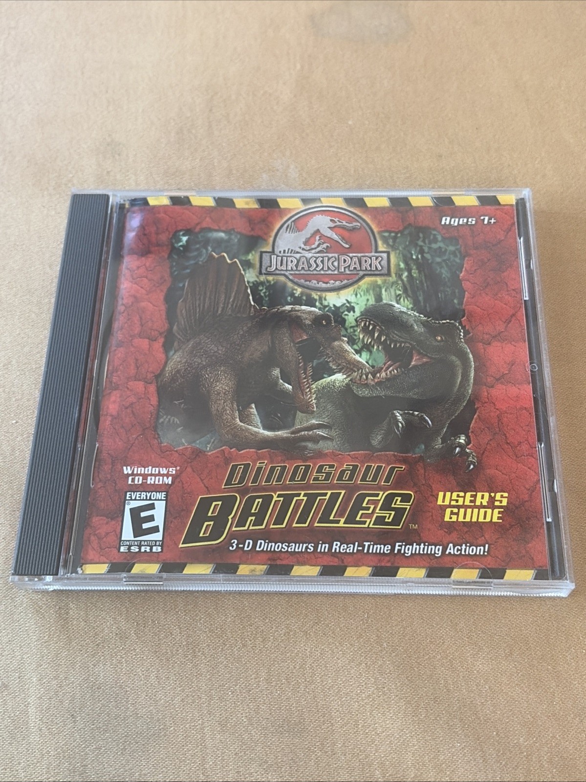 Jurassic Park: Dinosaur Battles RETRO PC GAME 2002 Knowledge Adventure Windows