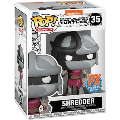 Funko POP! TMNT SHREDDER (COMIC BOOK) #35 PX EXCLUSIVE NEW +Protector NM