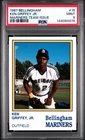 Ken Griffey Jr. 1987 Bellingham Mariners Team Issue #15 PSA 9