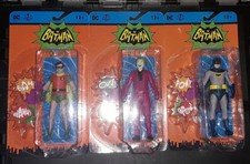 Mcfarlane DC Retro Batman '66 Lot Batman Robin And The Joker