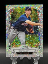 Kyle Wright 2019 Bowman Sterling Rookie Speckle Refractor /99 RC Braves #BSR-60