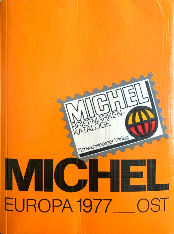Michel Europa 1977_OST Briefmarken-Kataloge Schwaneberger Verlag Stamp Catalog