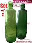Set of 2 GALLO RIPPLE Wine Bottles 4/5 Qt SANFORD and SON Iconic Favorite Drink — photo 9