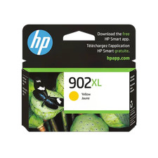 New Open Box HP 902XL High Yield Yellow Original Ink Cartridge, T6M10AN