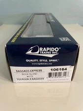 Rapido Trains HO Scale 106164 Baggage-Express Rock Island #4375