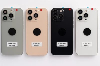 iPhone 16 Pro Max Back Glass Replacement Mag Safe NFC Camera Lens Magnets