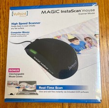 New VuPoint Magic InstaScan Mouse Scanning Mouse with Interchangeable Covers