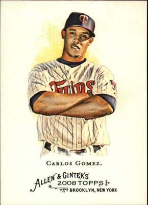 2008 Topps Allen and Ginter #306 Carlos Gomez SP - BB