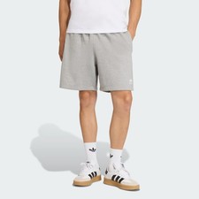 adidas men TREFOIL ESSENTIALS 7 inch FLEECE SHORTS