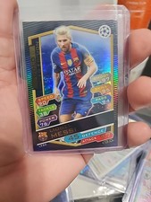 2016 LIONEL MESSI Topps Match Attax Gold Limited Edition UEFA Champions League