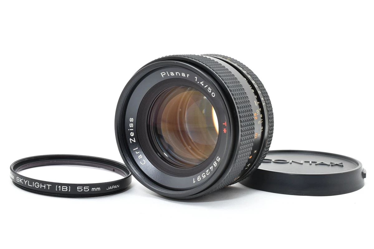 CONTAX RX カールツァイス Planar 50mm 1.4 MMJ CONTAX Planar T* 50mm F1.4 MMJ [Y/C] | 東京CAMERA Contax Carl Zeiss