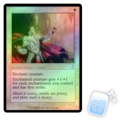 FOIL ETHEREAL ARMOR Time Spiral Remastered Magic MTG MINT CARD