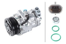 HELLA Kompressor Klimaanlage Klimakompressor für Opel Astra G CC 1.6 16V 1.8