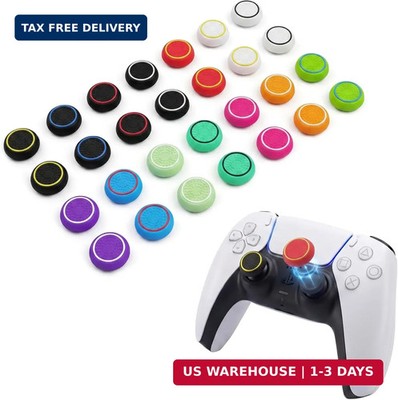 28 PCS Optimized Silicone Thumb Grips & Joystick Caps for PS4/PS5/Xbox Controlle