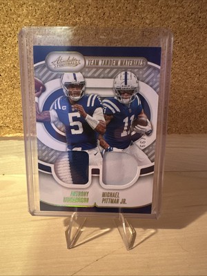 2024Panini AbsoluteTeam Tandem Materials Anthony Richardson Michael PittmanJR/99