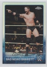 2015 Topps Chrome WWE Refractor Bad News Barrett #4 0c4