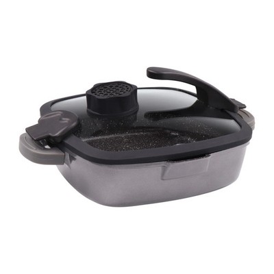 STONELINE Eckpfanne 24cm Future Smell Well Pfanne Induktion Antihaft IIWahl20550