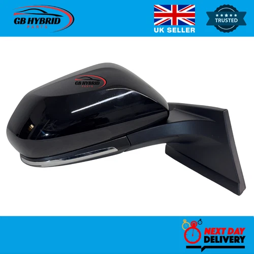 Toyota Prius 2016-2022 Driver Side Mirror Black With BSM Electric Auto Fold