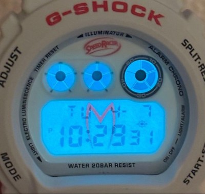 【希少】G-SHOCK DW-6900FS SPEED RACER 限定品 Casio G-Shock DW-6900FS Speed Racer Limited Edition 2008 Used