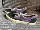 Vans Purple and Black Mens Size 12 Shoes