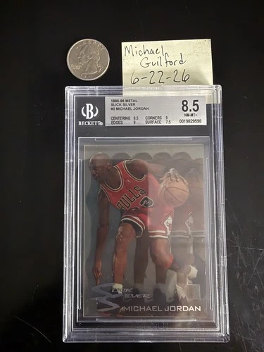 Jordan 1995 Fleer Jordan #3 Silver