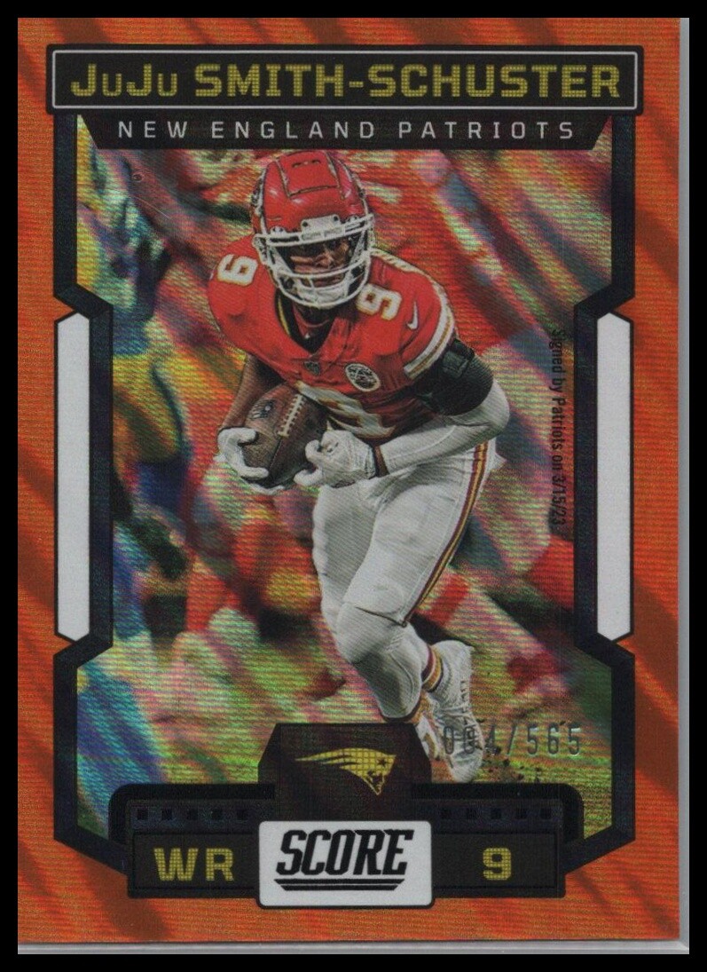 2023 Score #122 JuJu Smith-Schuster Lava #/565