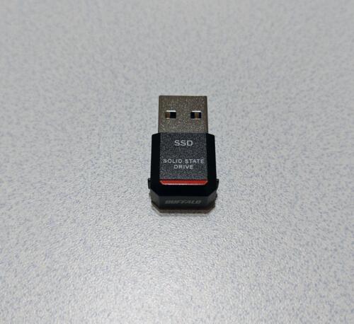 BUFFALO SSD-PST500U3BA/D Ultra Compact SSD Portable 500 Go USB3.2 (Gen1) F/S - Photo 2/11
