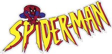 Spiderman sticker logo skate cell laptop bumper vinyl decal 90s
