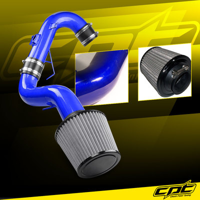 For 11-16 Scion tC 2.5L 4cyl Blue Cold Air Intake + Stainless Steel Air Filter