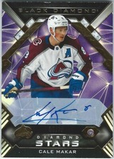 2023-24 Upper Deck Black Diamond Stars AUTO Ruby Cale Makar Auto 06/10 #BDS-MA