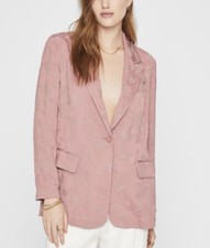Nwt Club Monaco Soft Jacquard Blazer In Rose Size Xl Msrp $225