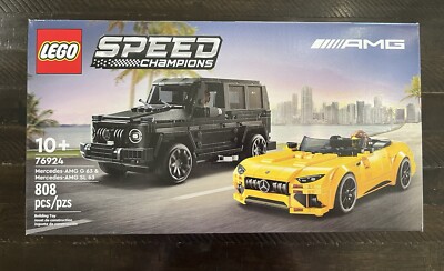 New Lego Speed Champions 76924 Mercedes AMG G 63 Wagon & SL 63