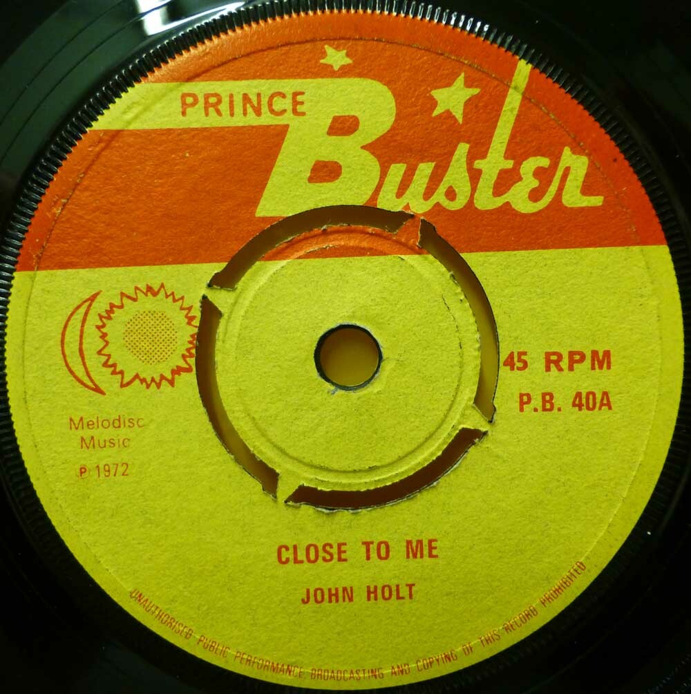 英7” John Holt Close To Me PB40 Prince Buster /00050 John Holt Close To Me 7