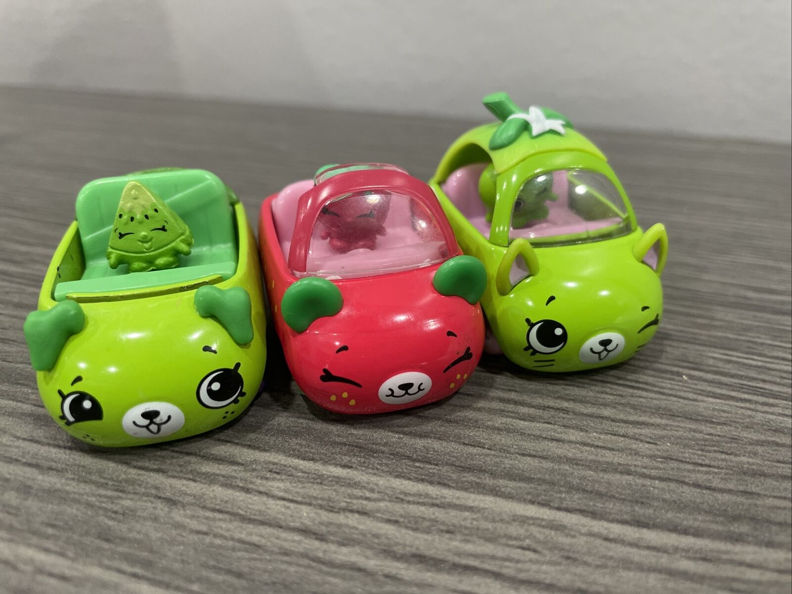 Shopkins Cutie Cars - Kit com 3 - Coleção Docinhos - MP Brinquedos