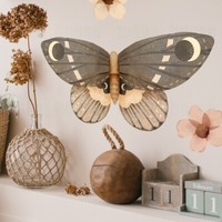 Wandtattoo Wandsticker Schmetterling Motte Wandbild Wanddeko Kinderzimmer Foyer