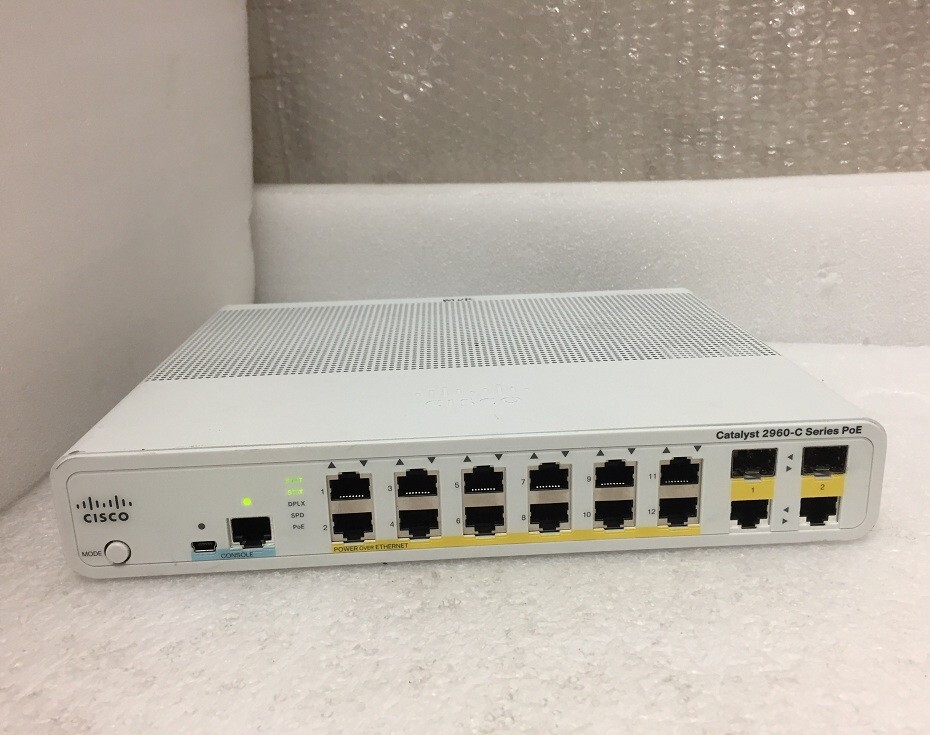 PC周辺機器 Cisco Catalyst 2960C WS-C2960C-12PC-L WS-C2960C-12PC-L Price - Cisco WS-C2960C-12PC-L Switch Data