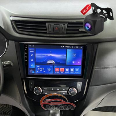 2+32G Android 13 10'' Car Radio Stereo for Nissan Rogue 2014-2018 X-Trail Qashqai