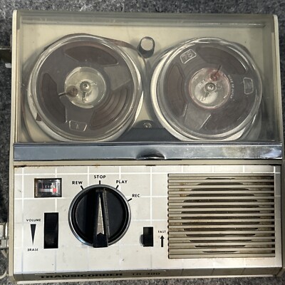 Vintage Tape Recorder Transicorder TR 300 Reel to Reel Japan