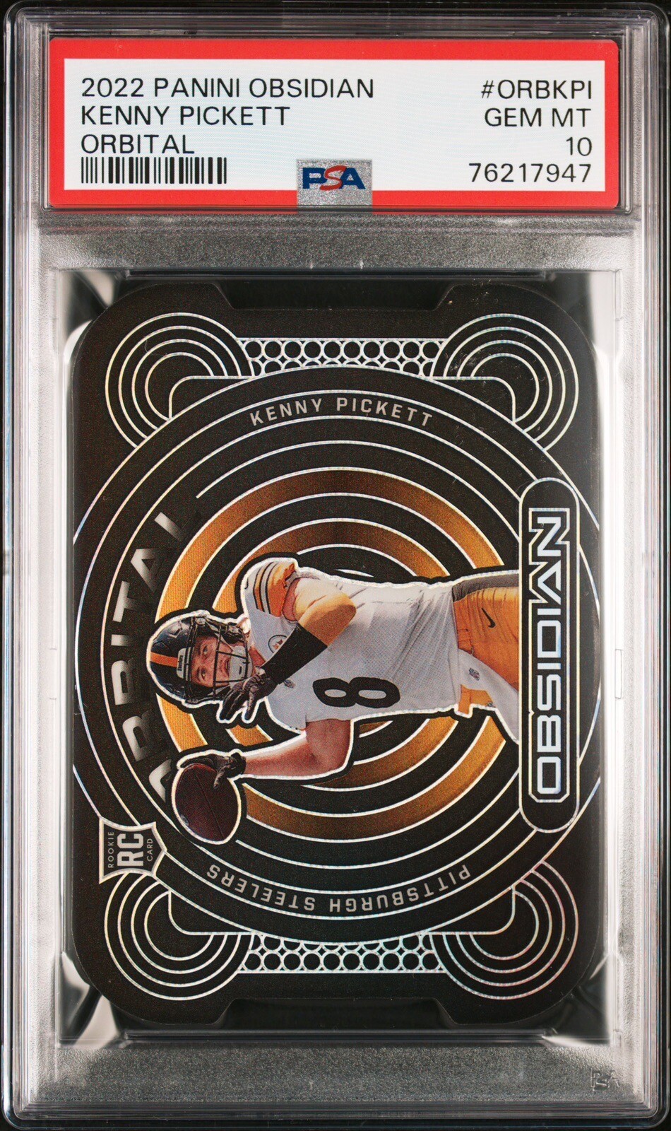 Kenny Pickett Panini Obsidian Orbital #ORBKPI Base