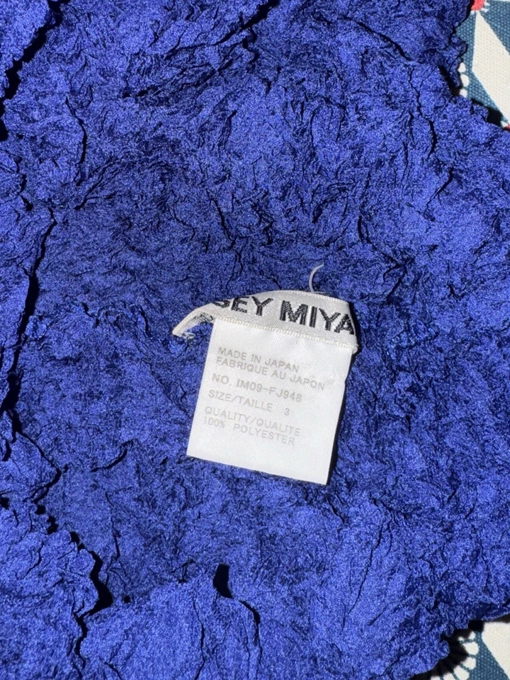 Pliegues arrugados Issey Miyakey Foto 2 de 4