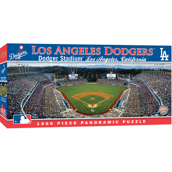 Los Angeles Dodgers 1000 Piece Panoramic Puzzle MasterPieces MLB