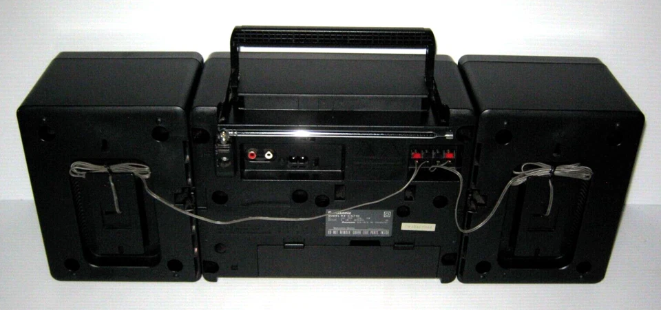 Panasonic RX-CS710 - Portable Stereo Component System - Cassette Player - VGC - image 3 of 3