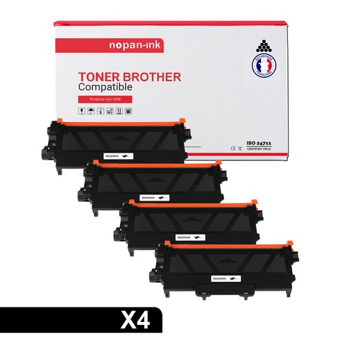 Toner Compatible TN-241 Noir Pour Brother HL-3140CW Etc. - Marque NOPAN-INK - Neuf