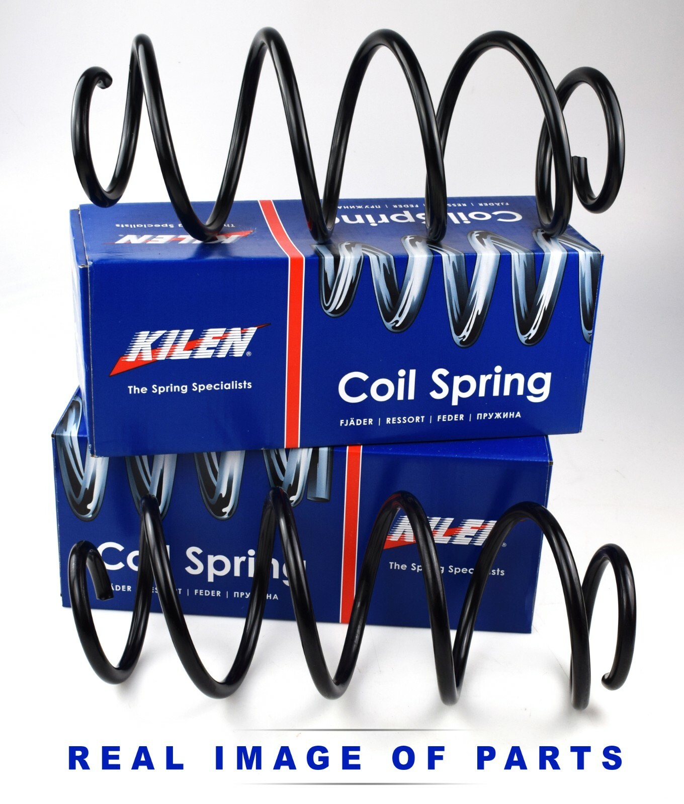 2X KILEN FRONT AXLE COIL SPRINGS FOR JAGUAR X-TYPE (X400) 2.0 D 2.2 D (28008)