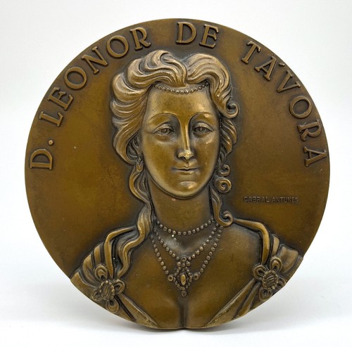 BRONZE MEDAL / COUNTESS D. LEONOR DE TAVORA / POMBAL MARQUESE OPPOSITION - Afbeelding 1 van 3