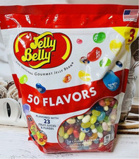 Jelly Belly Original Gourmet Beans 50 Flavors 3 lb Fat Free Kosher XL Bag