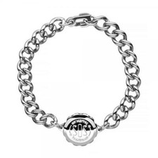 SOS Talisman Herren Kettenarmband Edelstahl