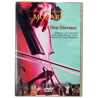 Wolfgang Amadeus Mozart Don Giovanni Orchestra Choir Opera Ballet Of Prague DVD